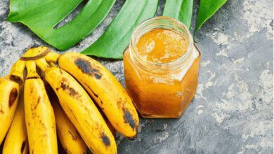 Geleia de banana com 3 ingredientes