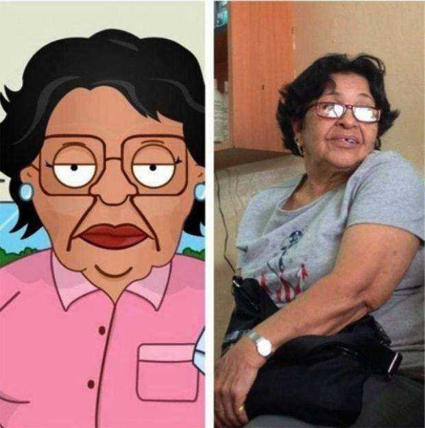 18 pessoas que se parecem muito com desenhos 7