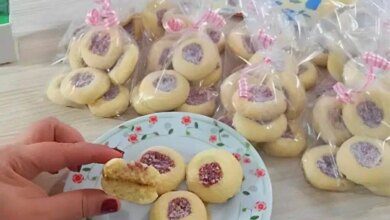 1751508908 biscoito amanteigado de 3 ingredientes recheado com goiabada Biscoitinho amanteigado de 3 ingredientes com recheio de goiabada para servir com chá ou café