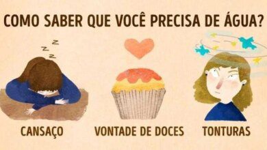 10 sinais de que seu corpo precisa imediatamente de mais água