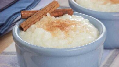 Receita de arroz doce pratico