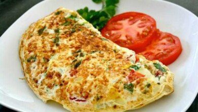 Receita de Omelete de Frango Pratica
