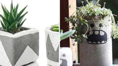 Como fazer vaso de cimento em casa