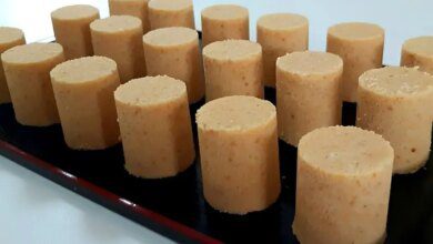 Paçoquinha de rolha fácil com apenas 3 ingredientes