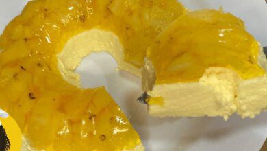 Receita de Pudim de Abacaxi