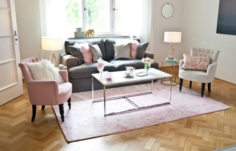 Decoracao de Sala simples com tapete Decoracao de Sala simples com tapete