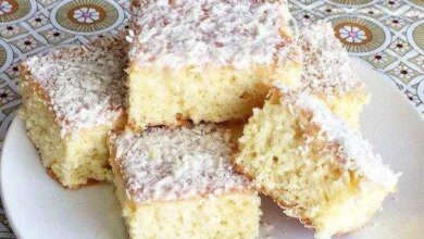 Receita de Bolo gelado de coco