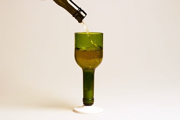 garrafa de vidro cortada taça fina garrafa de vidro cortada taça fina