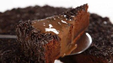 Receita de deliciosa tarte de brigadeiro