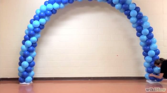 arco de balões como fazer