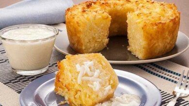 Receita de Bolo de Mandioca