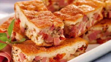 Torta Salgada de Liquidificador