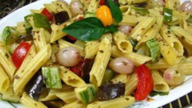 Receita de penne à ratatouille