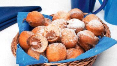 Bolinho cremoso de leite Ninho com Nutella