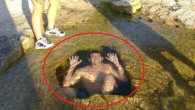 7 pessoas que ficaram presas em lugares estranhos