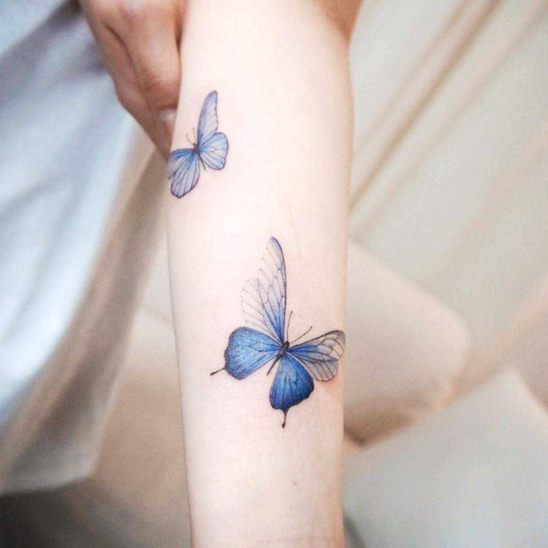 70 opcoes de Tatuagem de Borboleta ideais para voce
