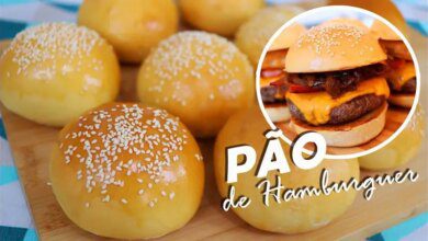 A MELHOR RECEITA DE PÃO DE HAMBÚRGUER CASEIRO QUE JÁ FIZ
