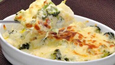 batata com brocolis ao forno deliciosa Batata com brócolis ao forno deliciosa 2