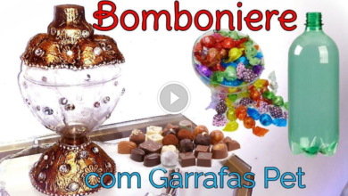 Bomboniere com Garrafas Pet – Muito Fácil de Fazer