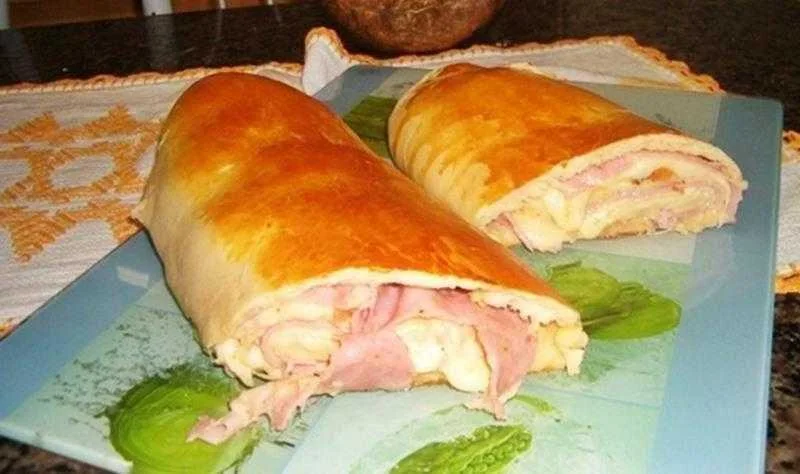 como fazer pao enrolado recheado Como Fazer Pão Enrolado Recheado