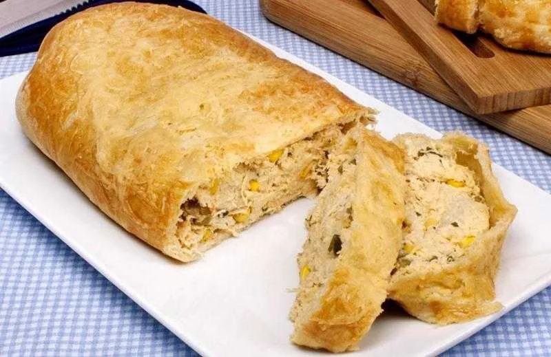 como fazer pao recheado com frango Como fazer Pão recheado com frango ds