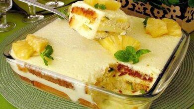 Como fazer Pavê de Gelatina com Abacaxi 2