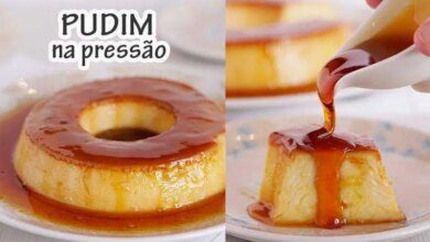 Como fazer pudim na panela de pressão