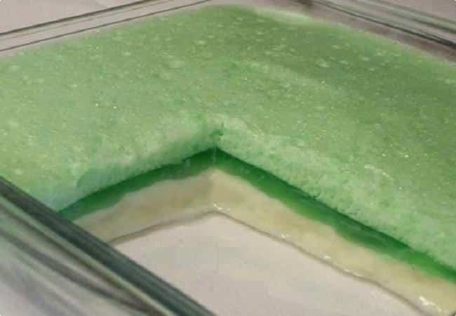 Creme de gelatina com leite condensado