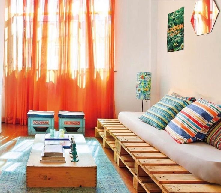 decoracao de sala simples e barata decoração simples com sofá de pallet para sala foto pinterest 1