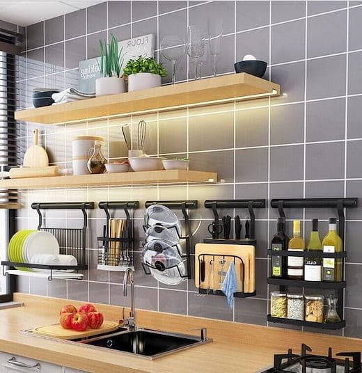 Escorredor de louça de parede