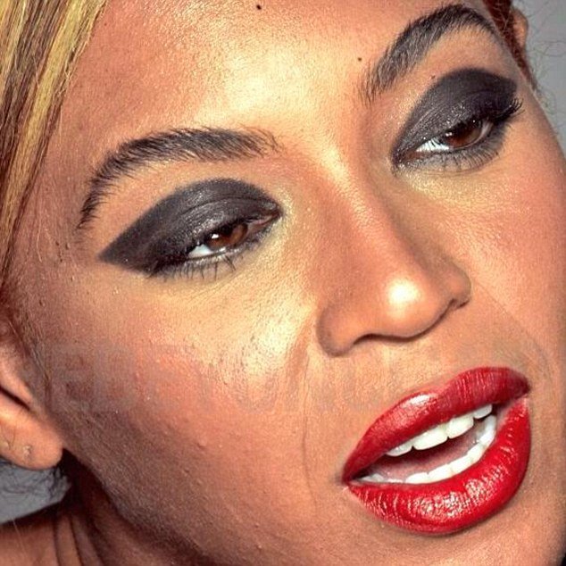 fotos de beyonce sem photoshop vazam na internet 2
