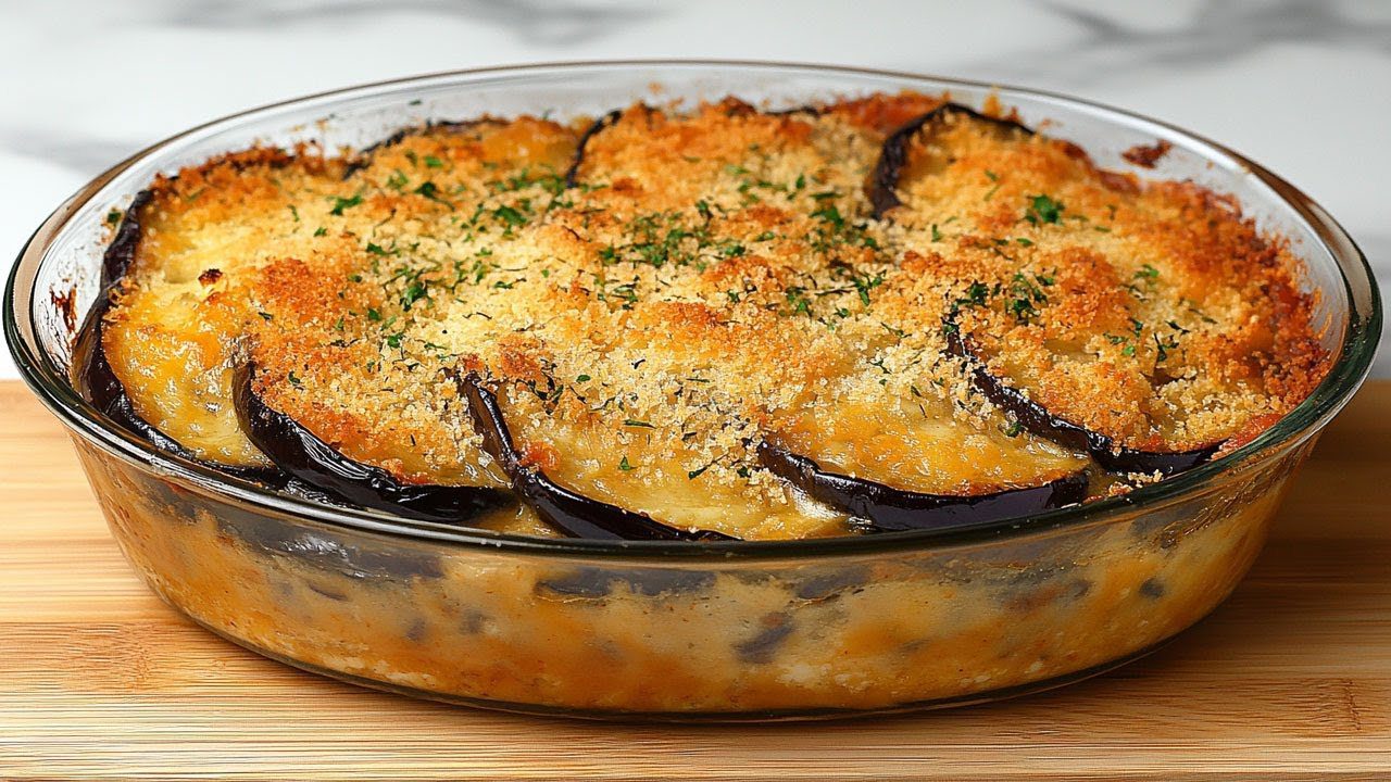 gratinado de berinjela