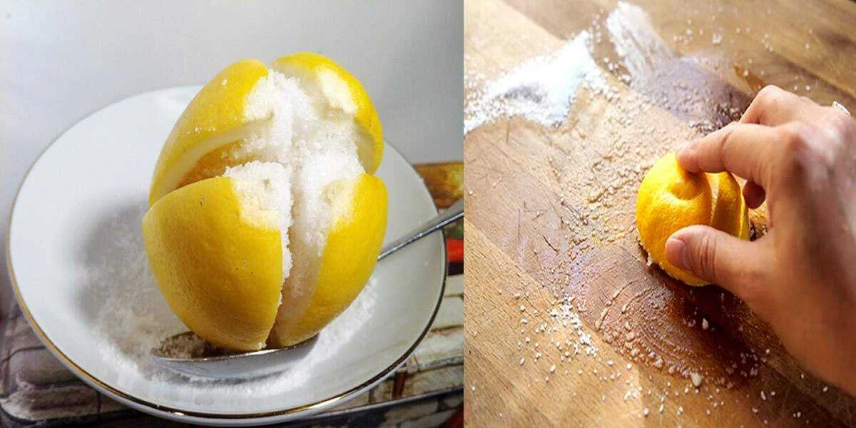 limao com sal – 2 grandes aliados na limpeza domestica Limão com sal - 2 grandes aliados na limpeza doméstica