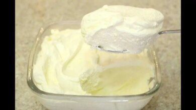 Mousse de leite ninho para recheio e cobertura de bolos