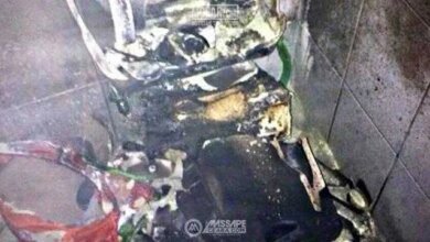 Mulher explode o banheiro para tentar matar uma única barata s