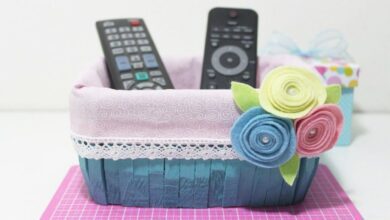 organizador de pote de sorvete – como fazer Organizador de Pote de Sorvete – Como Fazer