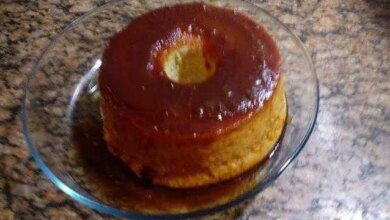 Pudim Cremoso de Trigo e Leite Condensado