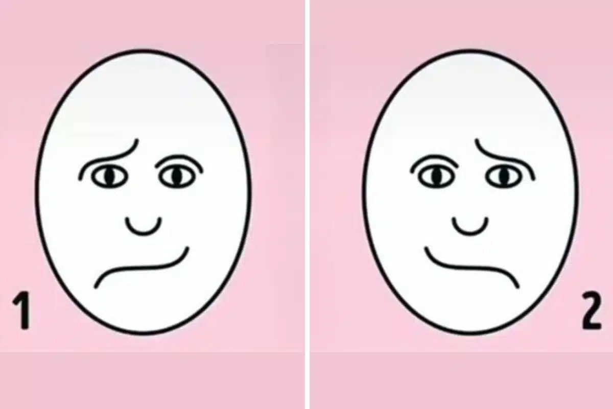 qual desses rostos e o mais feliz