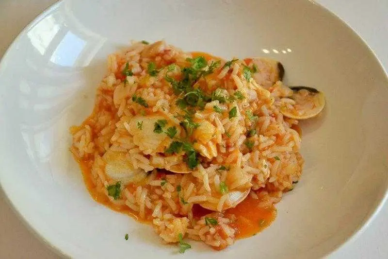 Receita de arroz com peixe