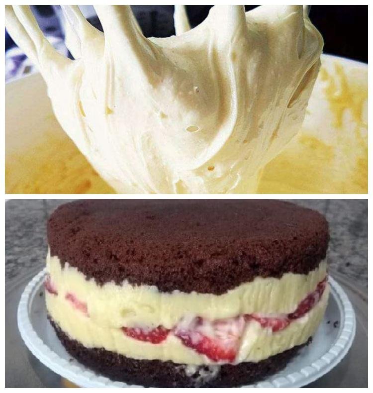 Recheio de Chocolate Branco para bolos