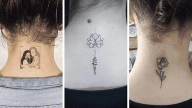 Tatuagem na nuca: 34 inspirações para você escolher