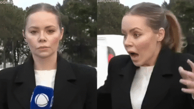 Repórter da Record é assaltada pouco antes de entrada ao vivo - Foto: Reprodução